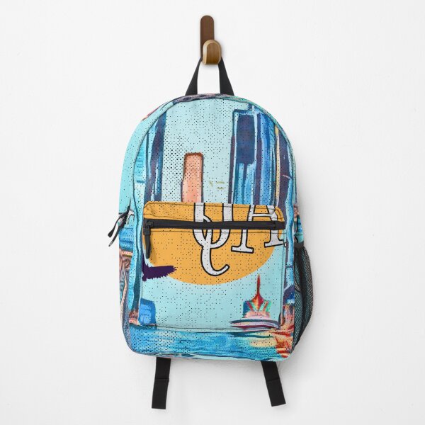 Item preview, Vintage Doha Qatar Poster designed and sold by SAHARA WANDERLUST.