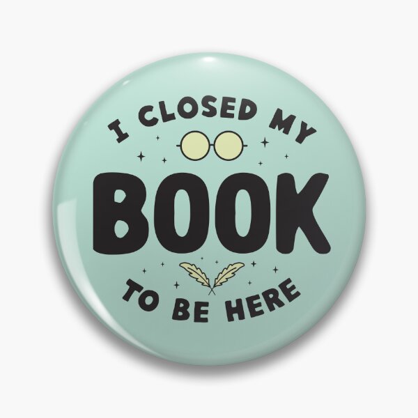 Item preview, I Closed My Book To Be Here designed and sold by Abhishek Goldar.