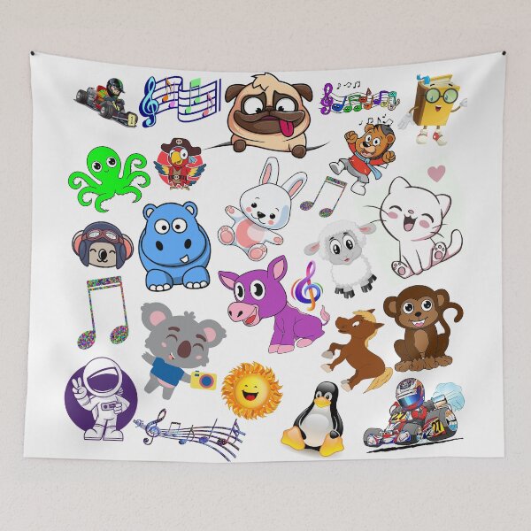 Item preview, cute characters designed and sold by Uneautrevie.