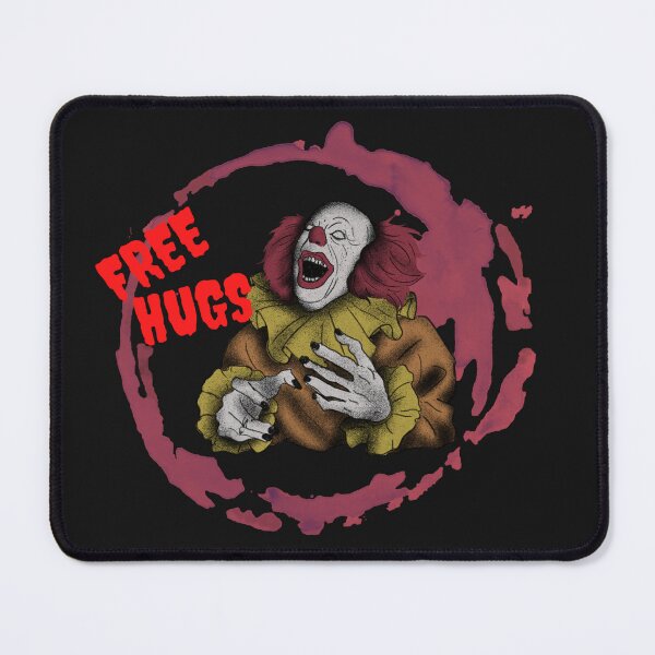 Item preview, Creepy Spooky Clown – Free Hugs designed and sold by mankindvm.