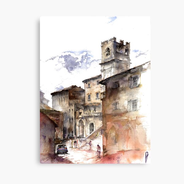 Cortona, Italy Canvas Print