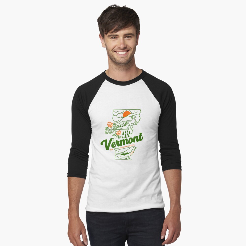 Item preview, Baseball ¾ Sleeve T-Shirt designed and sold by luckybengal.