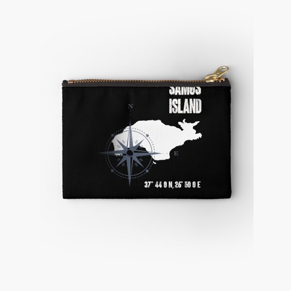 Item preview, Samos Island Mediterranean Sea Coordinates Map designed and sold by sbachstroem.