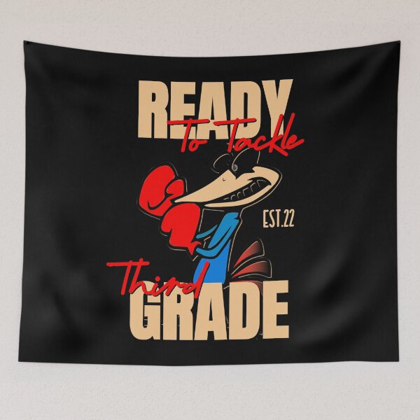 Item preview, READY TO TACKLE THIRD GRADE designed and sold by GAADesignz.