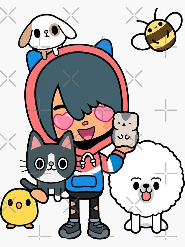 toca life box - toca boca cute | Sticker