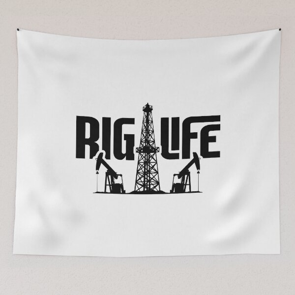 Item preview, Rig Life Oilfield Worker Oil Rig Workers Roughneck designed and sold by tshirtconcepts.