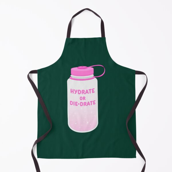Item preview, pink hydrate or diedrate fun sparkly water bottle   designed and sold by MichaelRor.