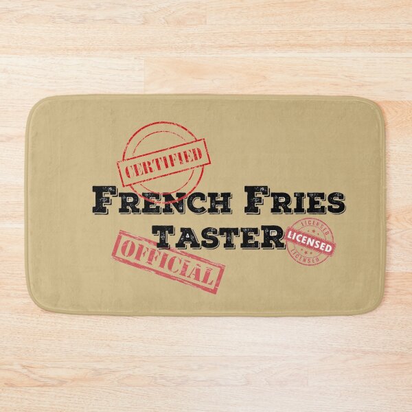 Item preview, CERTIFIED FRENCHFRIES TASTER designed and sold by THE AMERICAN TEEVANGELIST.