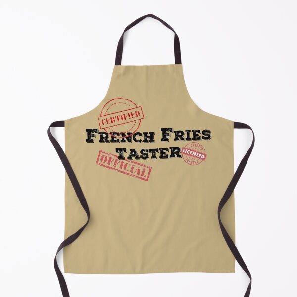 Item preview, CERTIFIED FRENCHFRIES TASTER designed and sold by THE AMERICAN TEEVANGELIST.