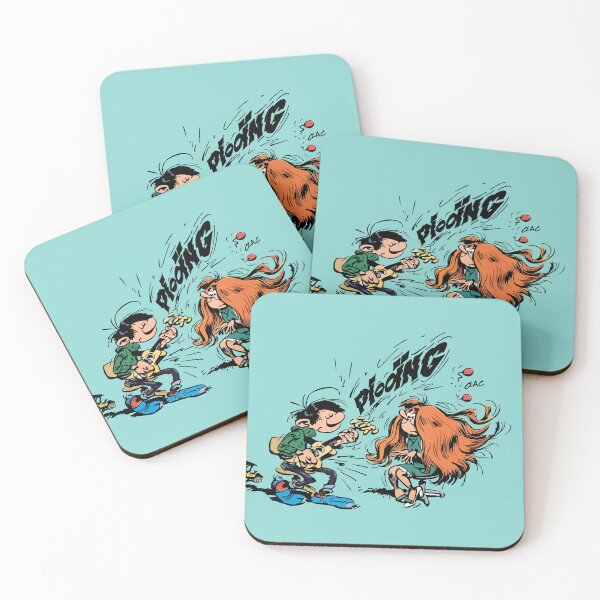 Item preview, Gaston Goof Playing Guitar designed and sold by RetroCentre.