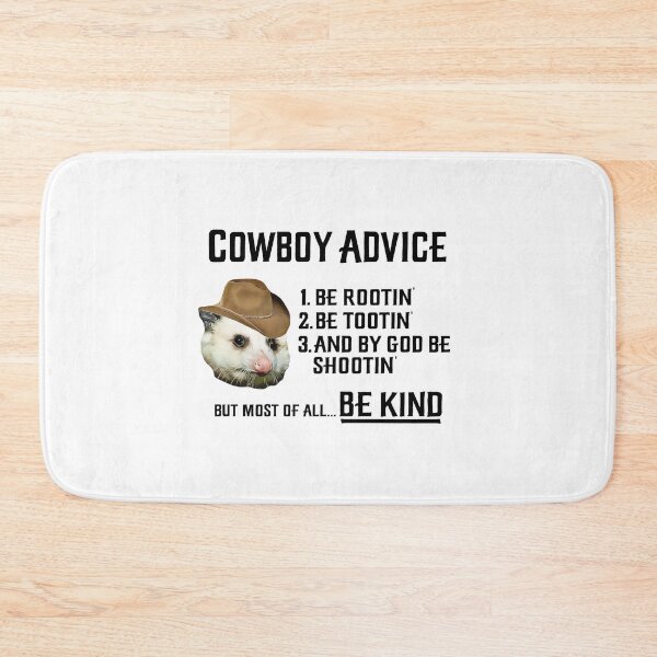 Item preview, HQ Cowboy Advice Possum Face Awesome Meme designed and sold by fomodesigns.