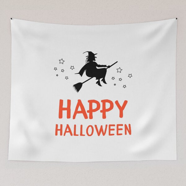 Item preview, Happy Halloween Trendy Black Witch Design designed and sold by WBP Mart.