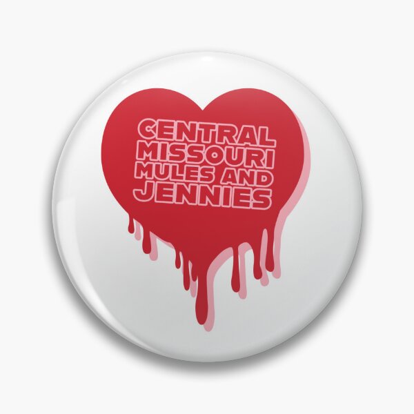 Item preview, Central Missouri Mules and Jennies Melty Heart Logo designed and sold by eNVy Co.