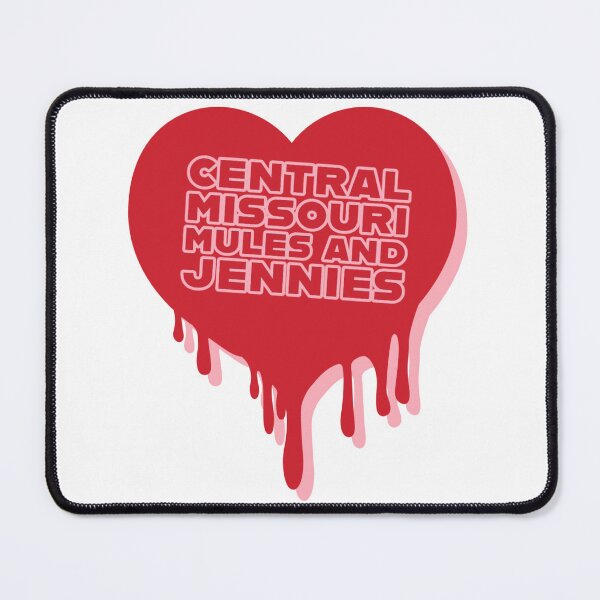 Item preview, Central Missouri Mules and Jennies Melty Heart Logo designed and sold by eNVy Co.