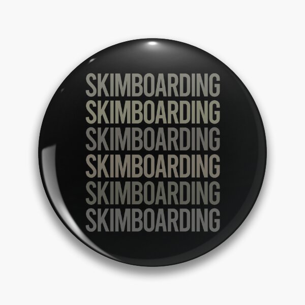 Item preview, Gray Text Art Skimboarding Skimboard Skimboarder Skimming designed and sold by TarynBrown3126.