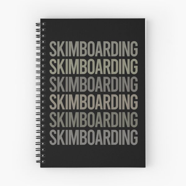 Item preview, Gray Text Art Skimboarding Skimboard Skimboarder Skimming designed and sold by TarynBrown3126.
