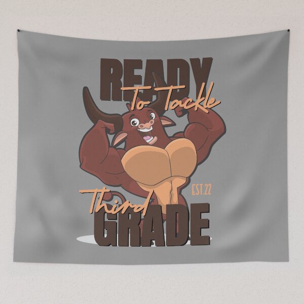 Item preview, READY TO TACKLE THIRD GRADE designed and sold by GAADesignz.