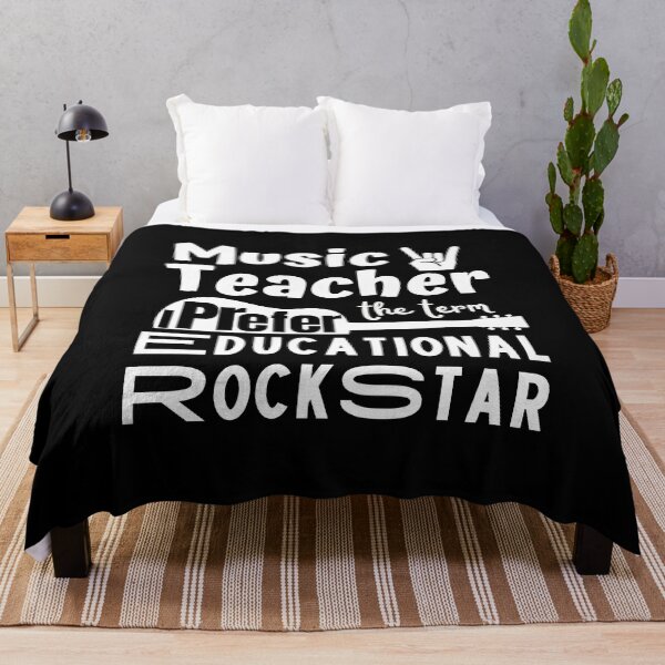 Item preview, Music Teacher I Prefer The Term Educational Rockstar For Funny Musical Teacher And Musician As A Educational Rockstar designed and sold by Funwithmusic.