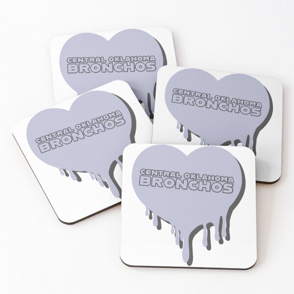 Item preview, Central Oklahoma Bronchos Melty Heart Logo designed and sold by eNVy Co.