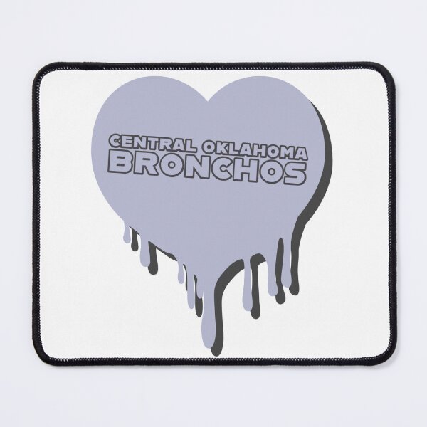 Item preview, Central Oklahoma Bronchos Melty Heart Logo designed and sold by eNVy Co.