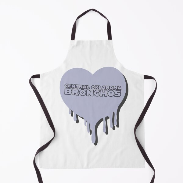 Item preview, Central Oklahoma Bronchos Melty Heart Logo designed and sold by eNVy Co.