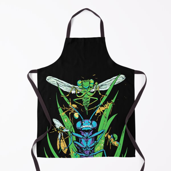 Item preview, It Comes At Night 01 - Retrowave Insects Emerging from the Grass at Night designed and sold by Anna R. Reyes.