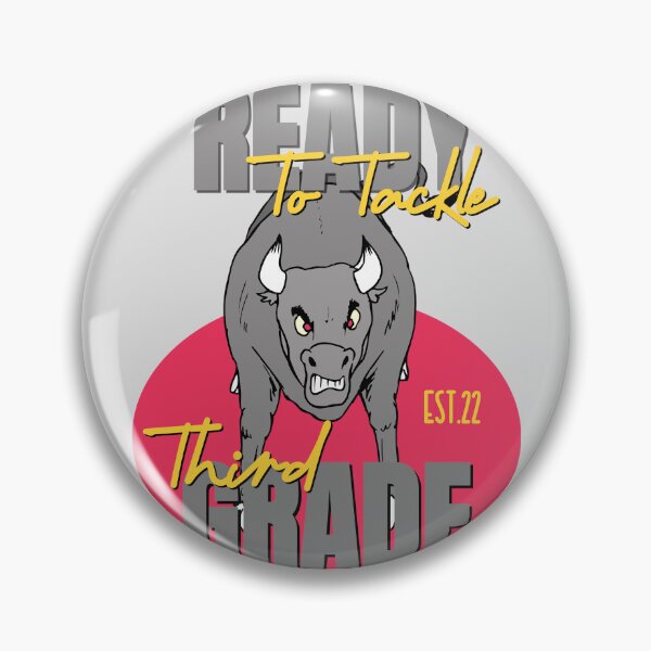 Item preview, READY TO TACKLE THIRD GRADE designed and sold by GAADesignz.