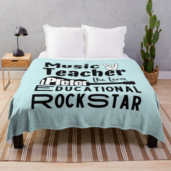 Item preview, Music Teacher I Prefer The Term Educational Rockstar For Funny Musical Teacher And Musician As A Educational Rockstar designed and sold by Funwithmusic.