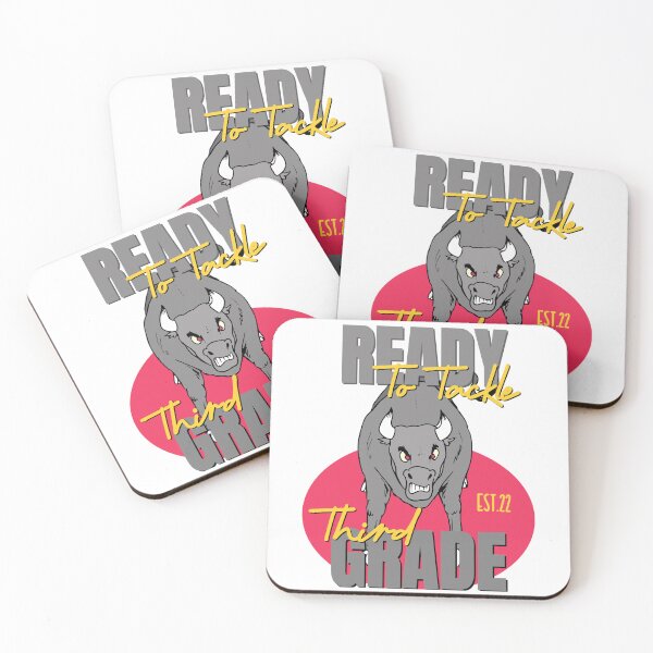 Item preview, READY TO TACKLE THIRD GRADE designed and sold by GAADesignz.