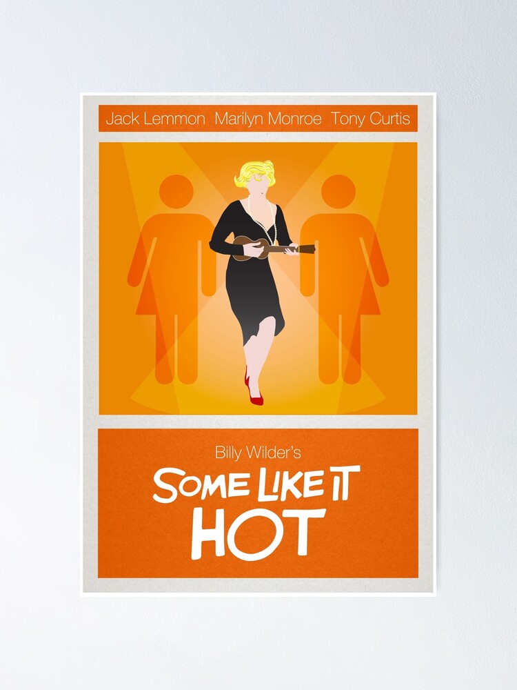 Some Like It Hot Poster For Sale By Gabrielcdpx Redbubble