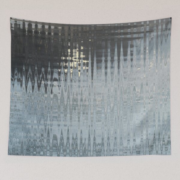 Item preview, Abstract Ocean Seagull Large Sea Rocks on Misty Day Coastal Art 4 of 4 designed and sold by Beachy.