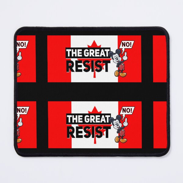 Item preview, THE GREAT RESIST CANADA FLAG designed and sold by GraffitiBomberZ.