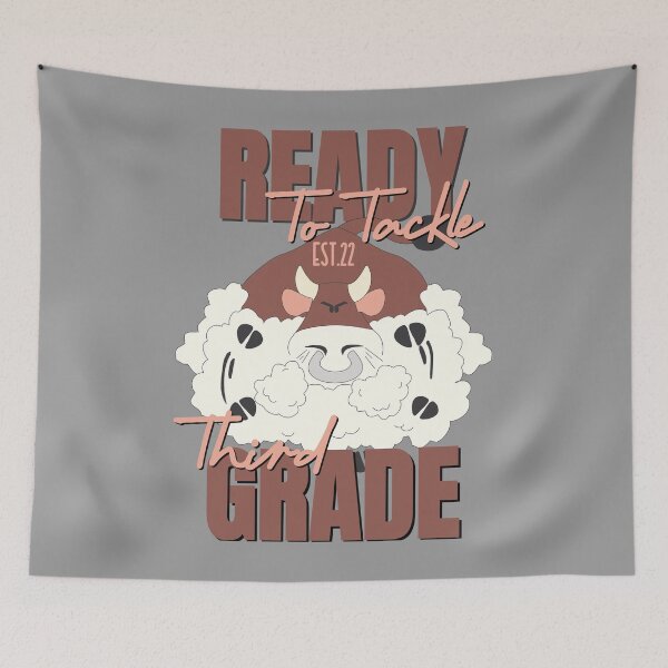 Item preview, READY TO TACKLE THIRD GRADE designed and sold by GAADesignz.