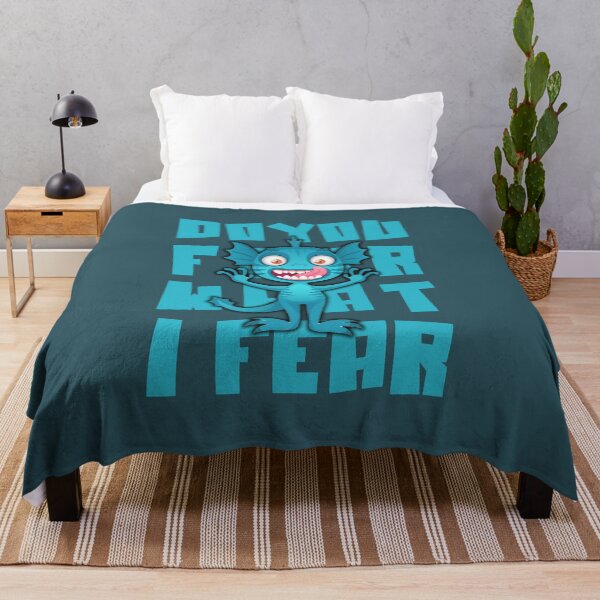 Item preview, Do You Fear What I Fear Blue Monster Funny Christmas Lyrics designed and sold by PunnyLyrics.