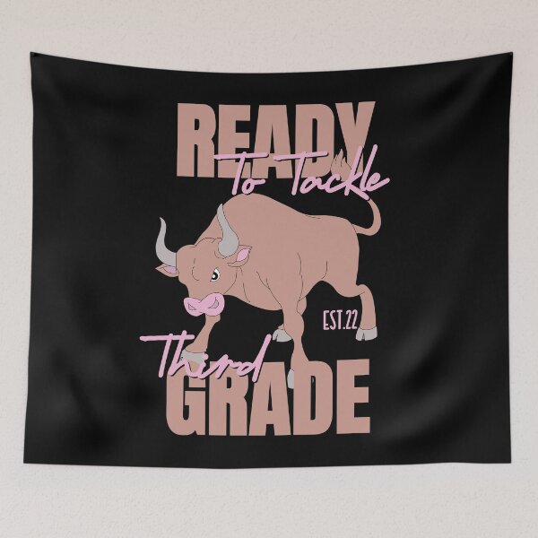 Item preview, READY TO TACKLE THIRD GRADE designed and sold by GAADesignz.