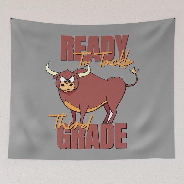 Item preview, READY TO TACKLE THIRD GRADE designed and sold by GAADesignz.