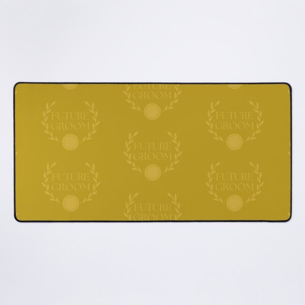 Item preview, Future Groom Gold Laurel Wreath with Sun Plate on Gold Foil background Wedding by Voluting designed and sold by WeddingVoluting.