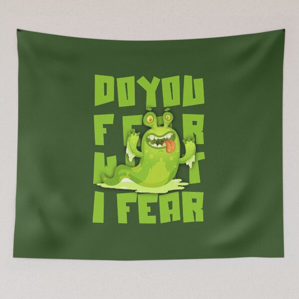 Item preview, Do You Fear What I Fear Green Monster Funny Christmas Lyrics designed and sold by PunnyLyrics.