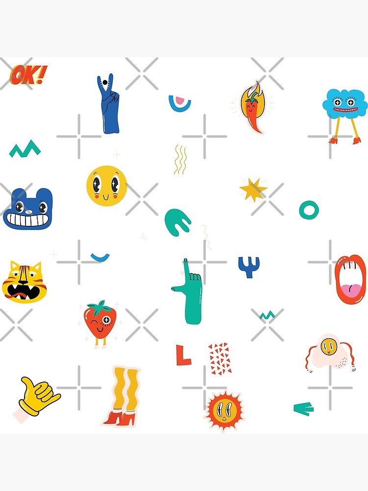 Fun Sticker Icons