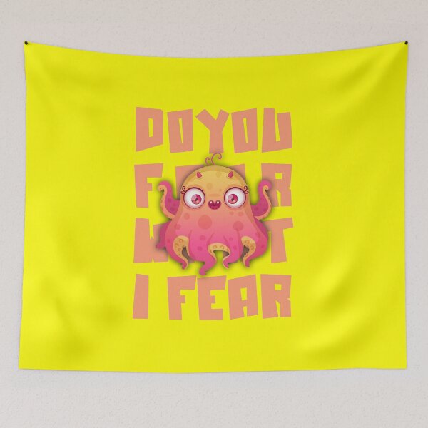 Item preview, Do You Fear What I Fear Pink Monster Funny Christmas Lyrics designed and sold by PunnyLyrics.