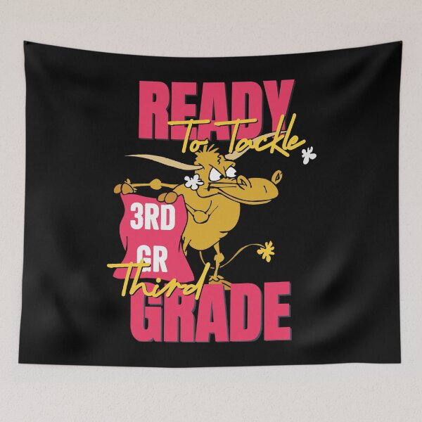 Item preview, READY TO TACKLE THIRD GRADE designed and sold by GAADesignz.