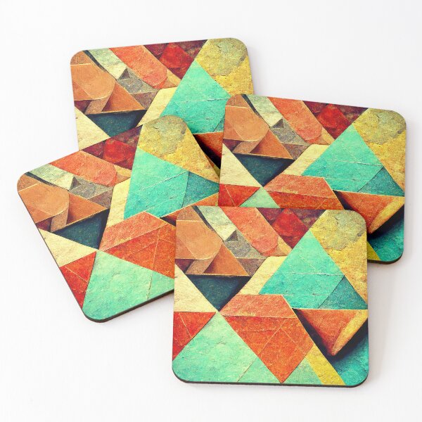 Item preview, Colorful Triangle Pattern [34] designed and sold by FreshAirShop.