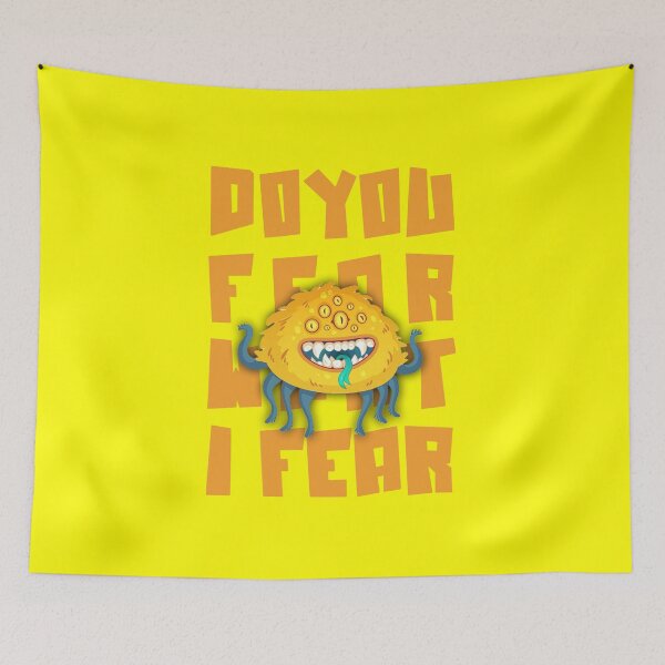 Item preview, Do You Fear What I Fear Yellow Monster Funny Christmas Lyrics designed and sold by PunnyLyrics.