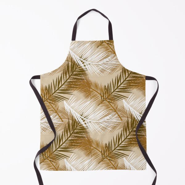 Item preview, Palm Leaf Print, Dark Brown, Tan and Beige  designed and sold by Marymarice.