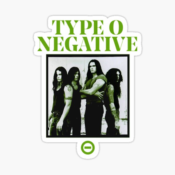 "Type O Negative" Sticker for Sale by patrickfy  Redbubble