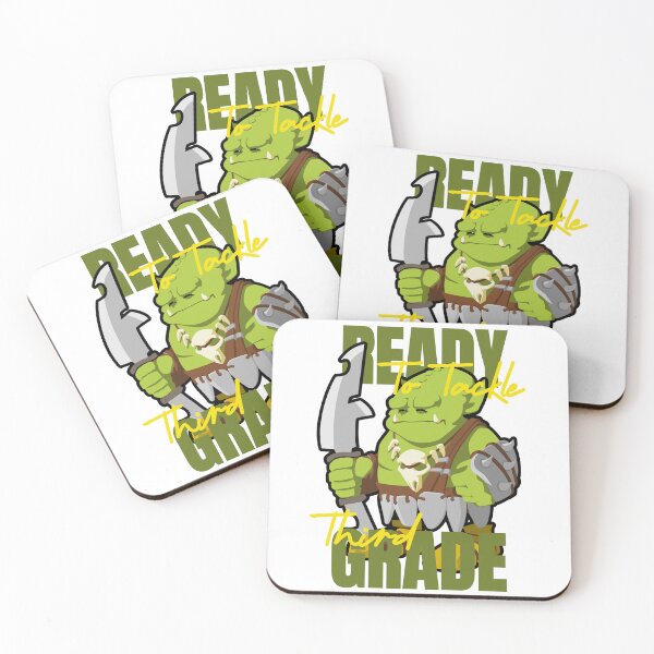 Item preview, READY TO TACKLE THIRD GRADE designed and sold by GAADesignz.
