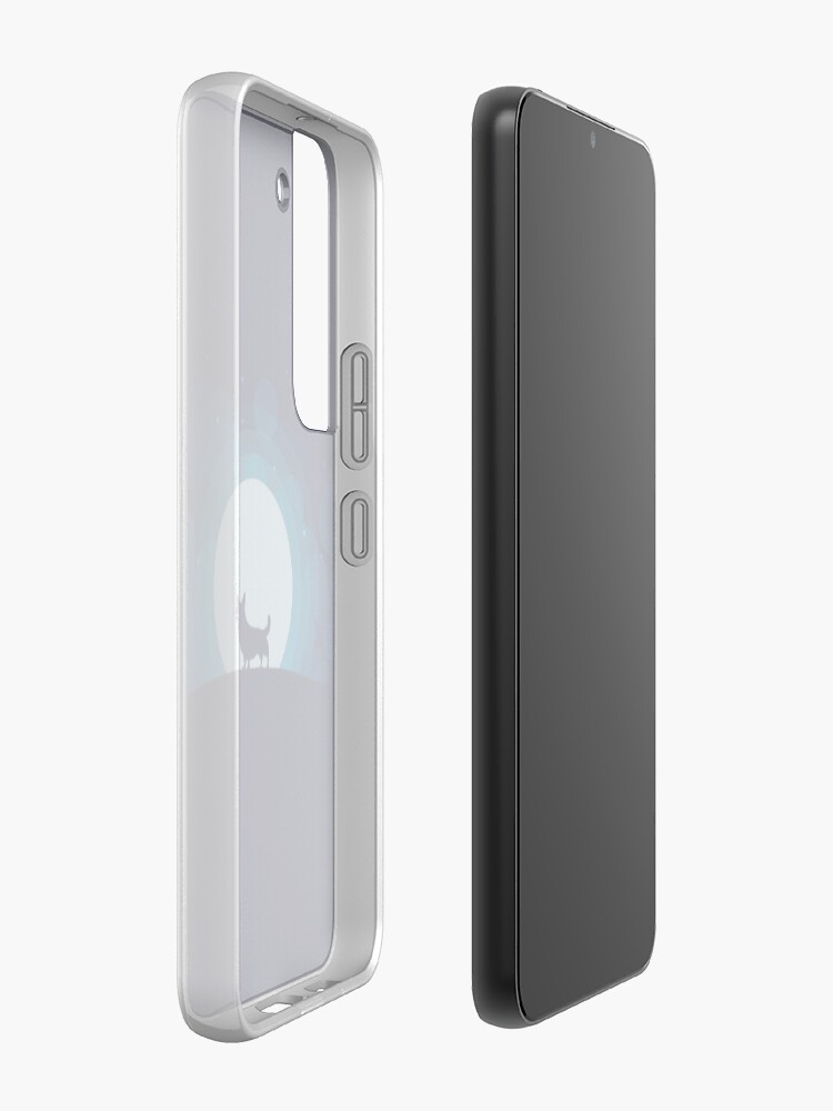 Alternate view of Corgi Shadow Wolf Samsung Galaxy Phone Case