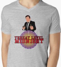 Threat Level Midnight Men's V-Neck T-Shirt