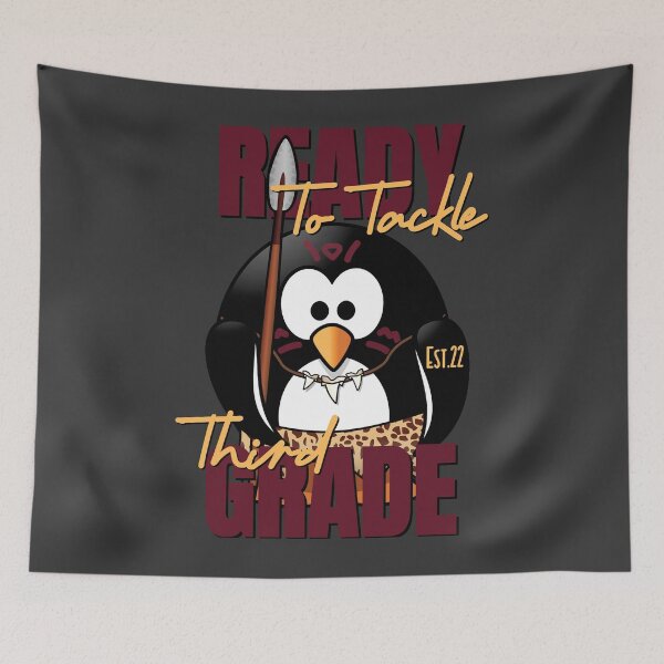 Item preview, READY TO TACKLE THIRD GRADE designed and sold by GAADesignz.