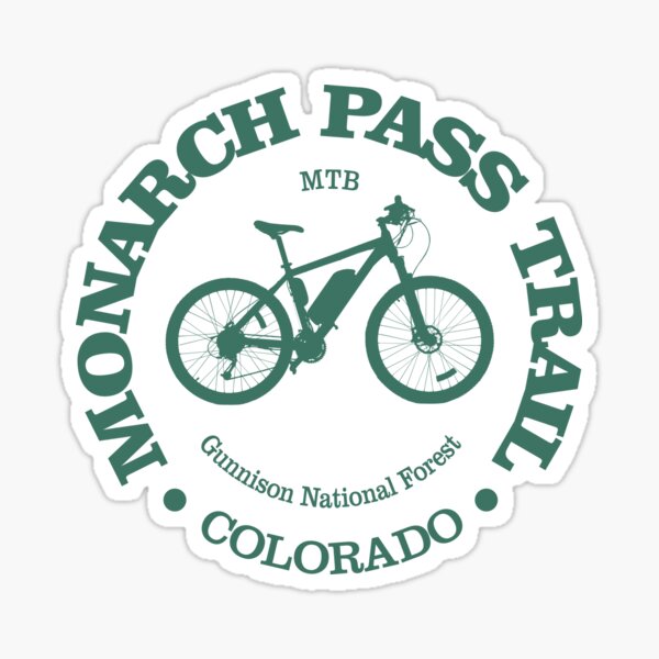 Item preview, Monarch Pass Trail (cycling) designed and sold by curranmorgan.
